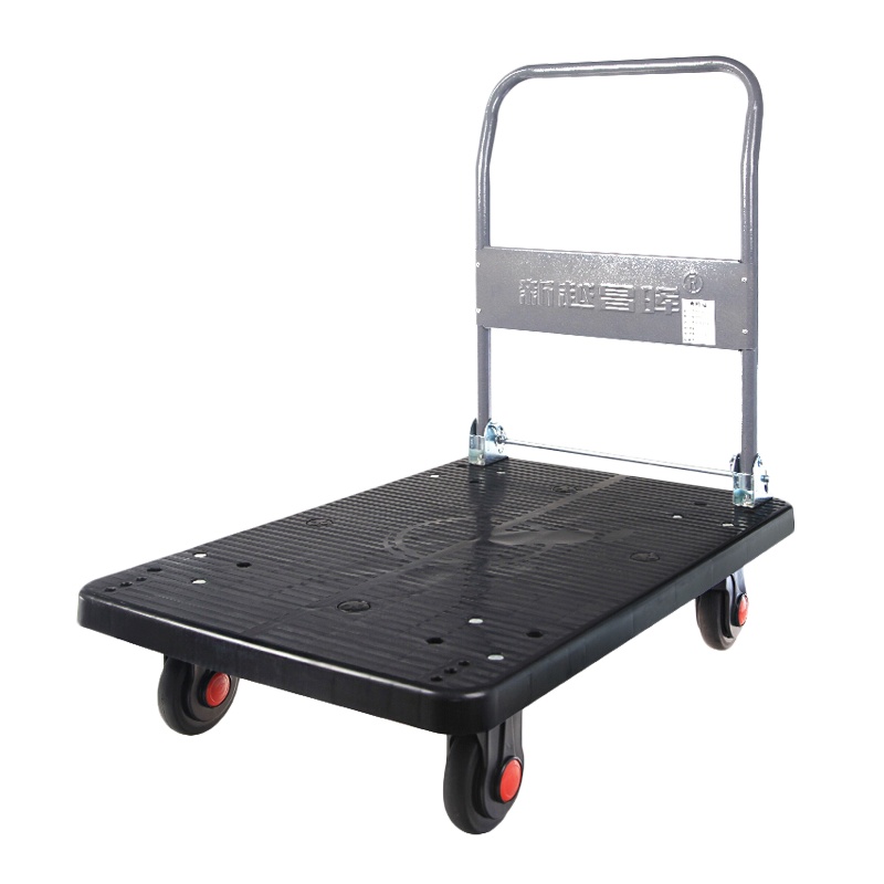 新越昌晖平板车小推车手推车拉货车搬运车小拖车折叠手拉车拉杆车经济款 60x90cm 承重约600斤 MND107