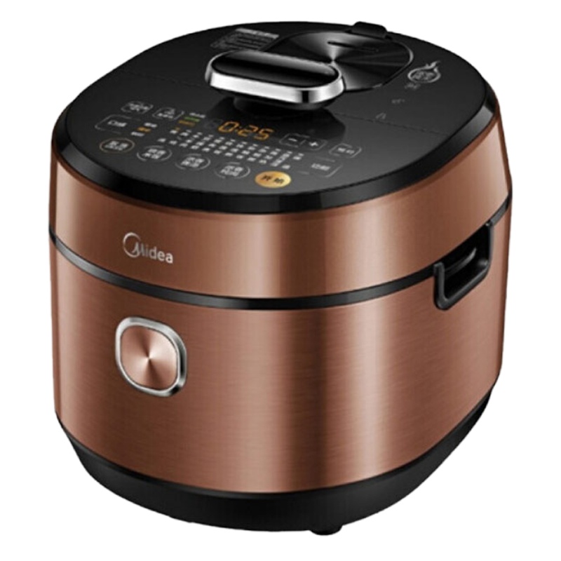 美的(Midea)电压力锅高压锅5L压力锅双胆HT5070P