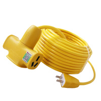 公牛 GN-C221X 延长线插座插线板20m耐摔款加长线插排吸塑装(定制)黄色