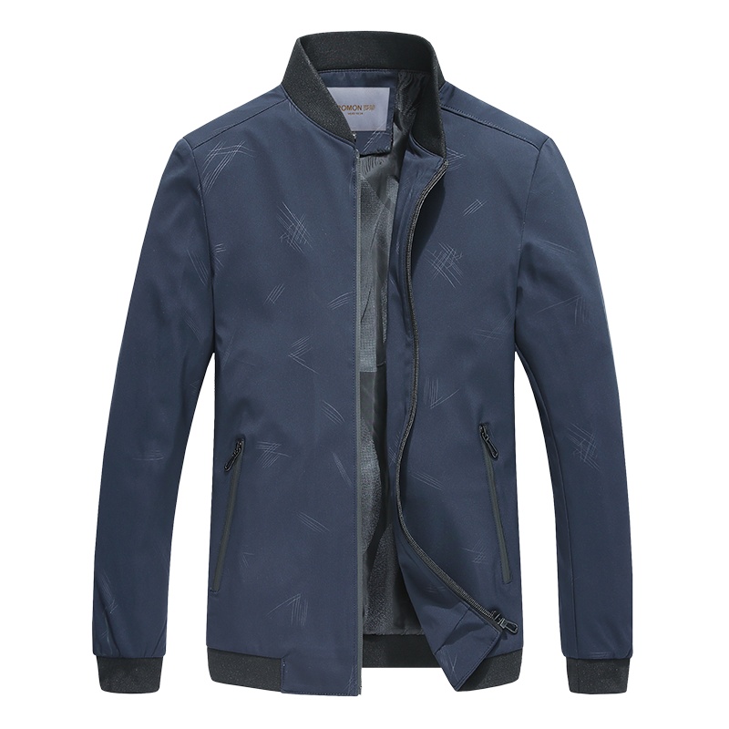 罗蒙( ROMON)秋季男士商务休闲常规夹克 9JK940018