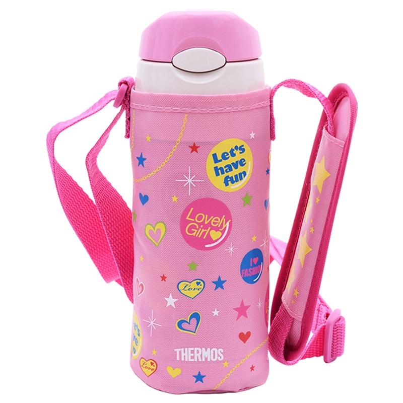 THERMOS 膳魔师 儿童保温保冷杯保温壶FFI-400F-P 360ml 粉色