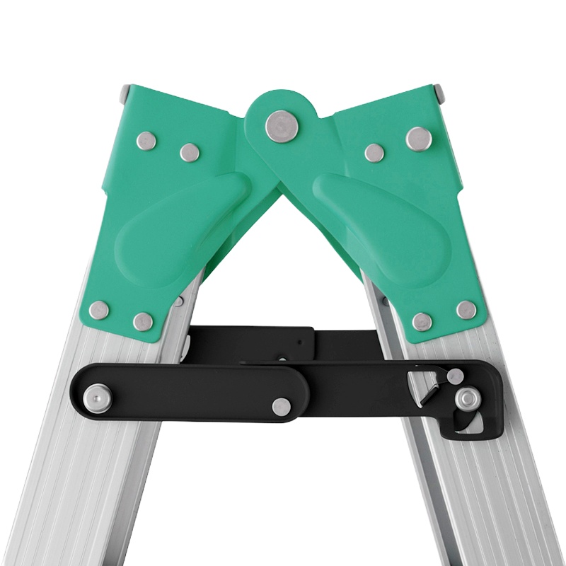 日本长谷川铝合金人字梯兼直梯轻便梯子RC-21(6步高1.99米)