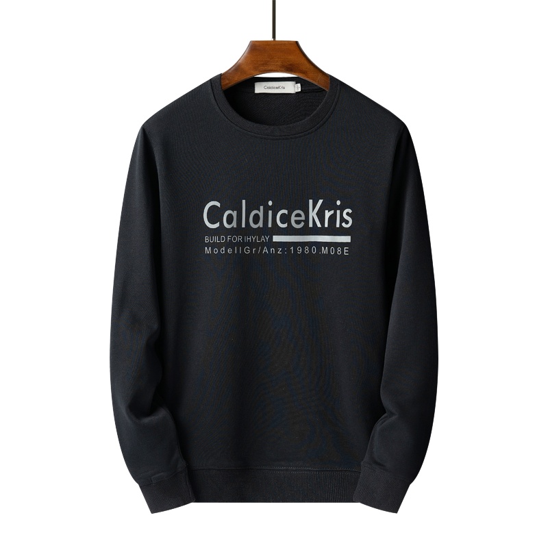 Caldicekris 秋季字母男士宽松休闲长袖卫衣潮多色舒适百搭