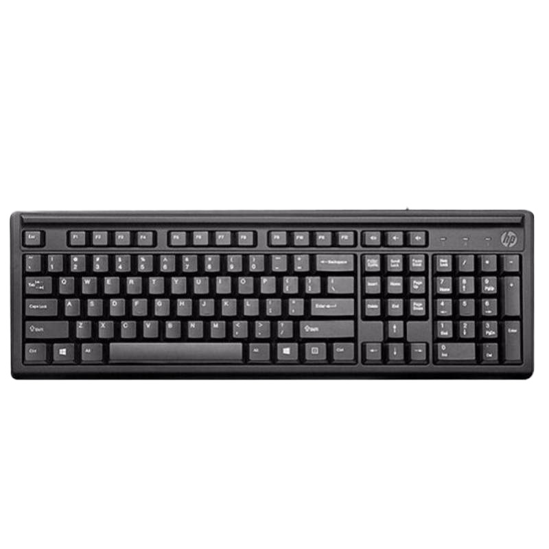 惠普K100有线办公键盘