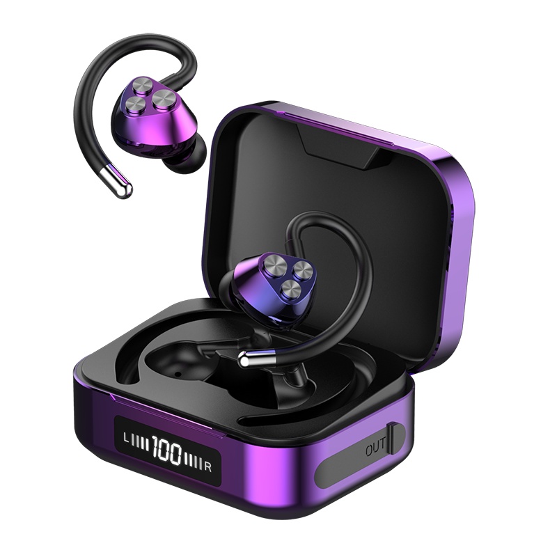 无线蓝牙耳机挂耳式高品质运动型跑步超长待机续航开车专用降噪入耳适用oppo华为vivo小米苹果通用男女生款