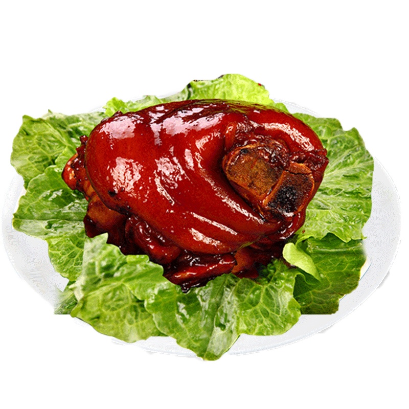 新雅熟食香卤蹄膀750g卤味猪蹄红烧猪肘酱肘子新春年夜饭酱猪蹄菜