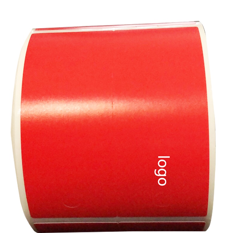 开仰(KAIYANG)DP-65R-LT-SC预印logo吊牌标签不干胶标签纸65*50mm/250片/卷 红色