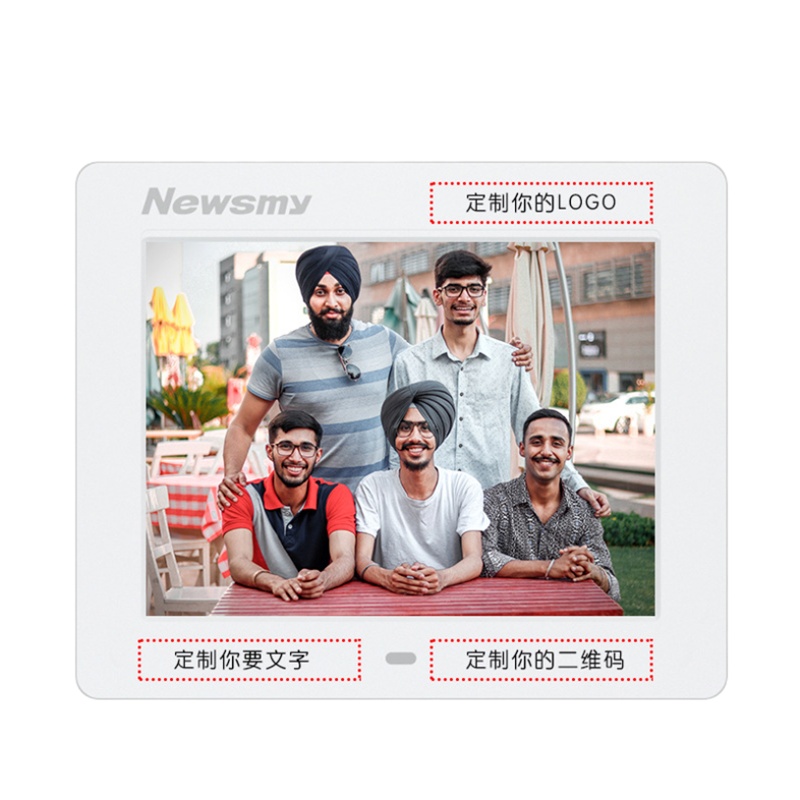 纽曼D08A 8英寸相框背景音乐视频播放电子相册