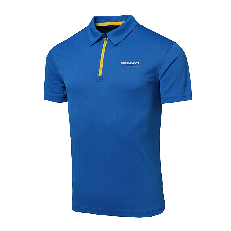 诺诗兰（NORTHLAND）户外男士POLO衫快干翻领短袖T恤GQ055907