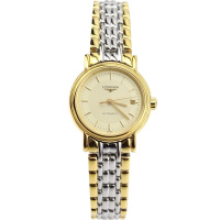 浪琴(Longines)瑰丽系列 精钢表带 全金表盘 自动机械 时尚 休闲女士手表 商务 正装 机械女表