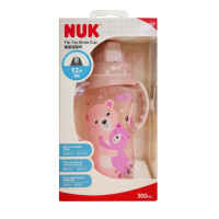 300ML NUK PP翻盖吸管杯(粉色)