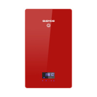 格林姆斯(GLEMOS)GS2-55A红色 速热式电热水器小型家用卫生间快速热淋浴恒温洗澡即热式