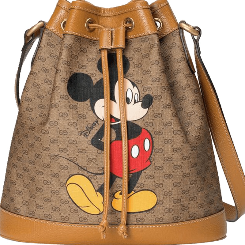 【预定】GUCCI/古驰 Disney x GUCCI小号水桶包 26x32x13CM