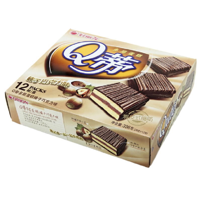 好丽友蒂榛子口味12 片装336g