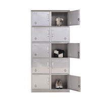 东港家具 不锈钢十门更衣柜,矮柜,储物柜,更衣柜,员工柜,水杯柜,多门柜,鞋柜,碗柜,带锁柜子可定制