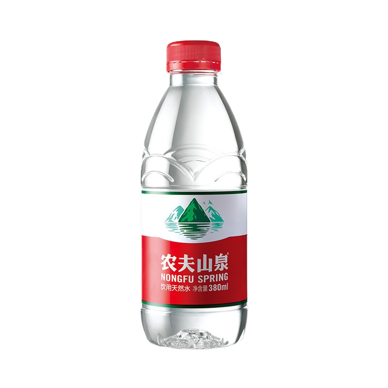 农夫山泉 饮用水矿泉水(380ml*24瓶/箱)