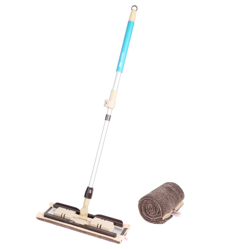 美丽雅 乐佳亮彩平板拖把 米色 纤维拖把及拖把头 国产