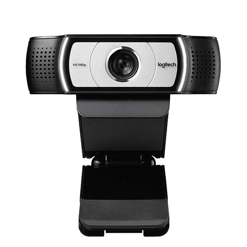 罗技( Logitech)C930c高清网络摄像头 1080P视频通话 4倍数码变焦 90度超广角