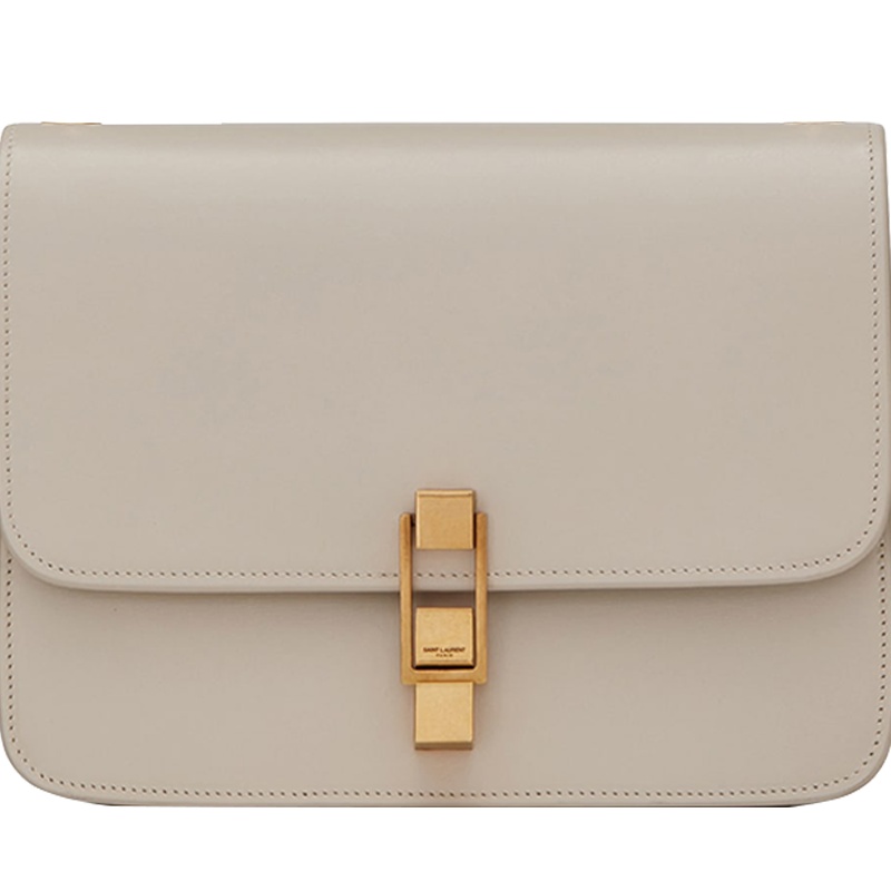 【预售4周左右发货】YSL/圣罗兰 CARRE光滑皮革肩背包 585060