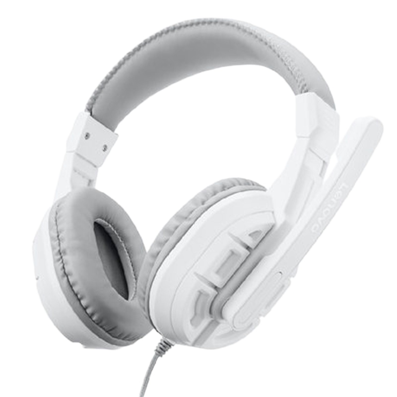 联想P720+头戴办公耳麦(典雅白套装)