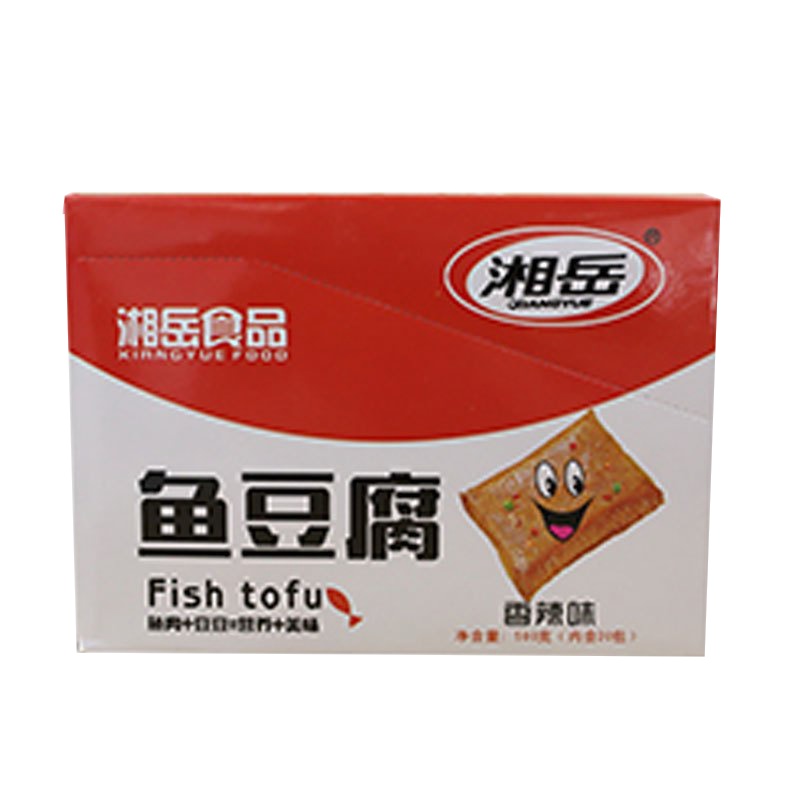湘岳鱼豆腐25g*20包/盒 香辣味
