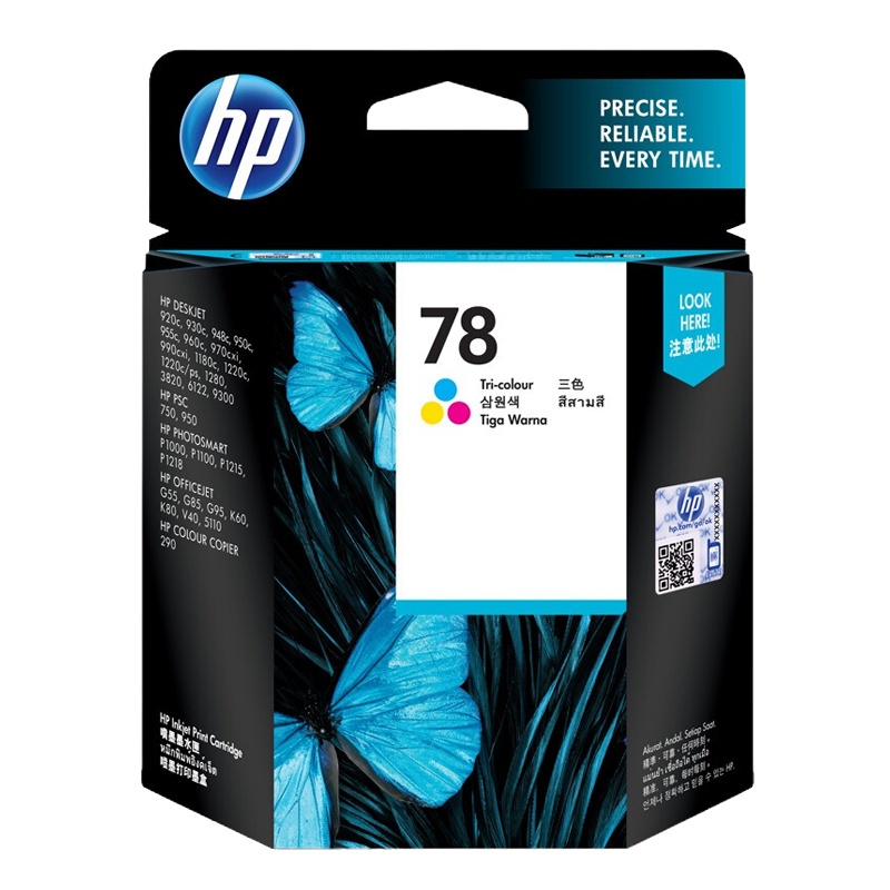 惠普(HP)C6578DA 78 彩色墨盒(适用Deskjet 920/930/948/950/955/960c)