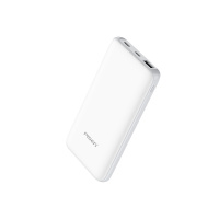 品胜小白10000毫安移动电源/充电宝超薄小巧 Type-C安卓双输入适用iPhone12苹果SE2小米10 华为白