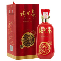 梅兰春 42度开疆拓域 芝麻香型 白酒 500ml 单瓶装 中华老字号 京剧大师梅兰芳故乡美酒[新旧包装随机发]