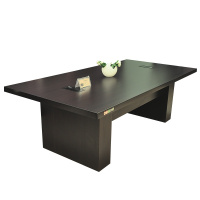 榭邦H80-0361B办公家具 会议桌2400*1200*750mm黑色