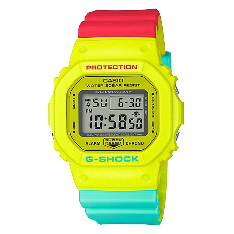 CASIO卡西欧 石英表 男 G-SHOCK系列日韩品牌运动休闲男士表DW-5600CMA-9