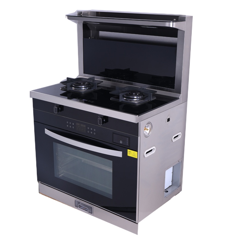 欧帝900-P33蒸烤箱消毒柜一体集成灶 19m³