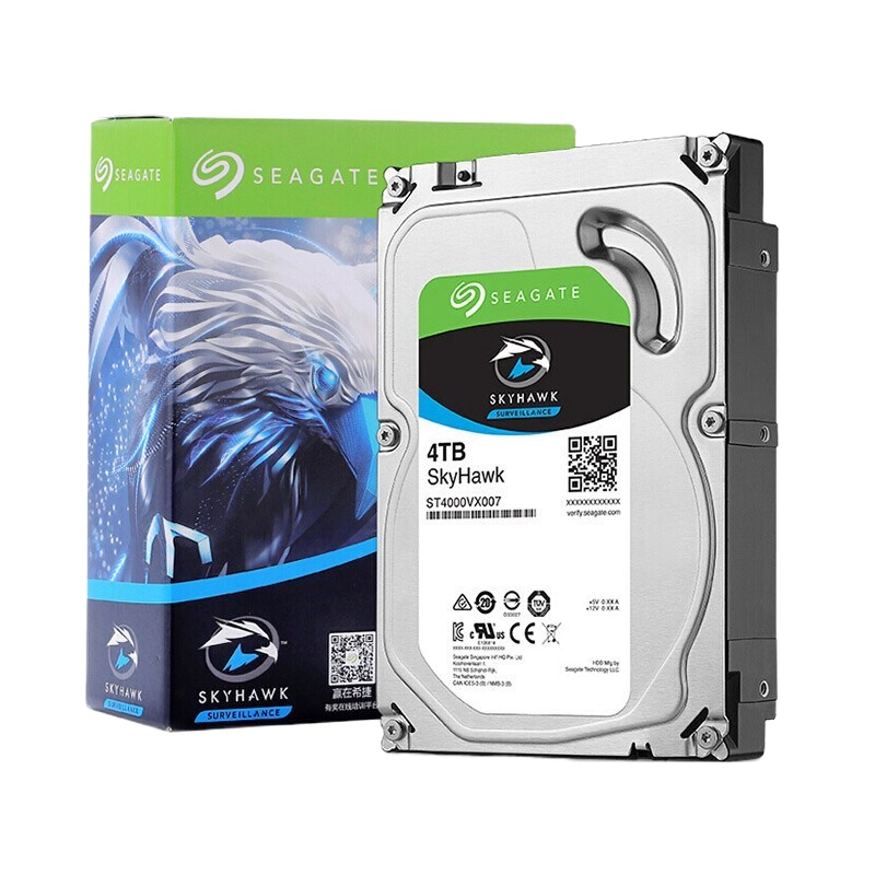 希捷(Seagate)4TB 5900RPM 酷鹰监控级硬盘 SATA接口