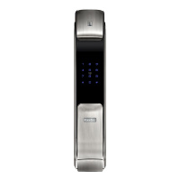 [新品]凯迪仕智能锁E300拉丝银 指纹锁家用防盗门锁 磁卡锁电子锁密码锁