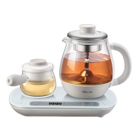 小熊(Bear)煮茶器 ZCQ-A08E1 0.8升家用全自动喷淋式多功能茶饮机黑茶普洱养生壶(XF)