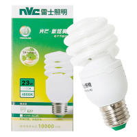 雷士照明 NVC 节能灯E27大口螺旋23W4000K冷白色暖光