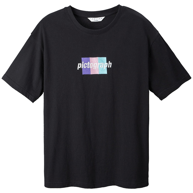 唐狮2019夏装新款T恤女韩版白色T恤女上衣女百搭宽松韩版ulzzang