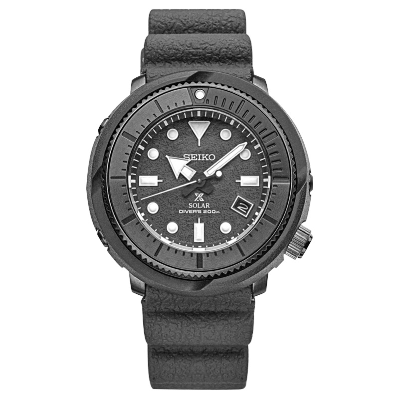 精工(SEIKO)手表 PROSPEX Street Series系列200米防水运动太阳能罐头男表SNE537P1