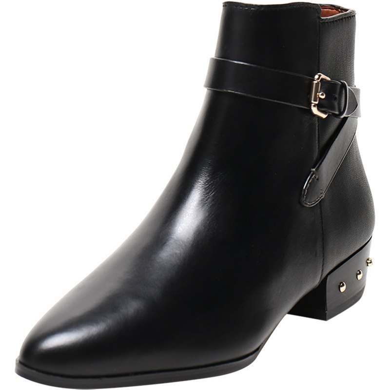 COACH 蔻驰 女士 专柜款皮革KAITLIN尖头短靴靴子 G5343