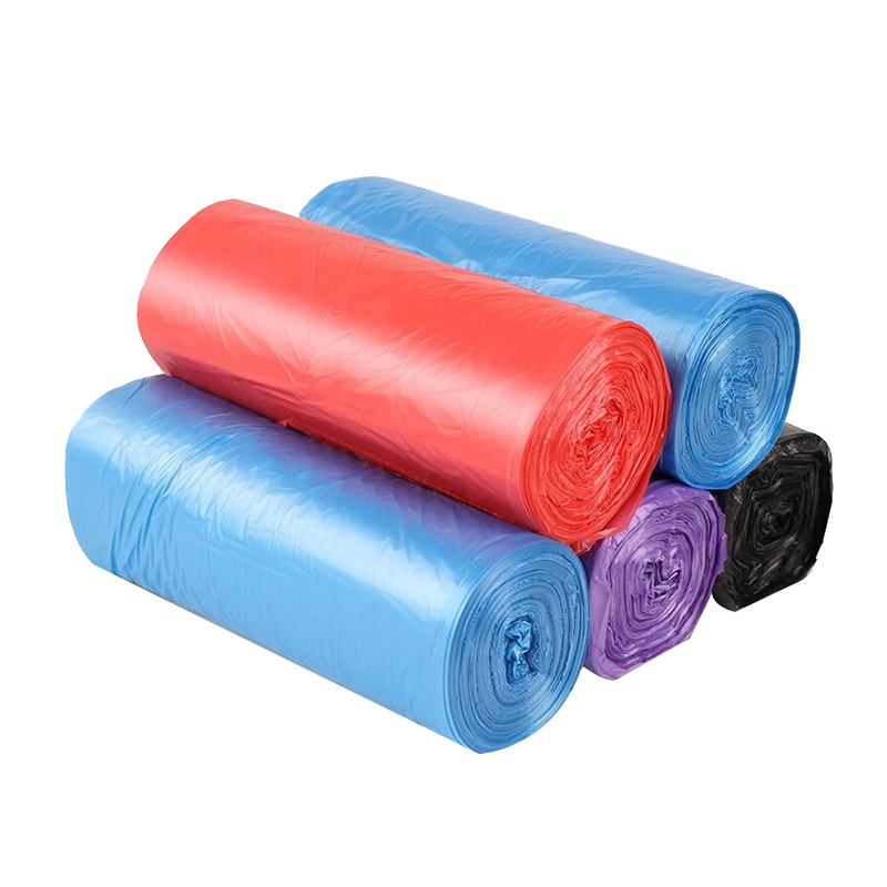 得力(deli)9583加厚垃圾袋 30个/卷 颜色随机