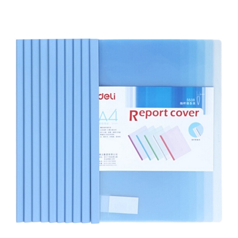 得力(deli) 5538抽杆夹 混色 单只装(起订量不足50只不发货)