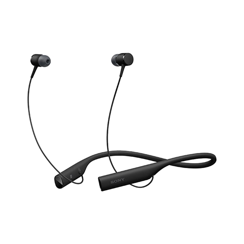 Sony/索尼SBH90C 入耳式无线蓝牙耳机挂脖颈挂式立体声带麦通话(黑色)