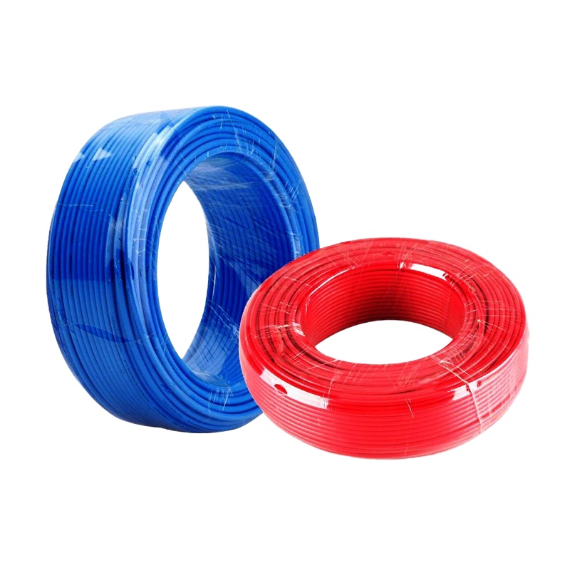 电缆 BVR家装电线铜芯 国标电源线11米装 单芯多股 黄色4809