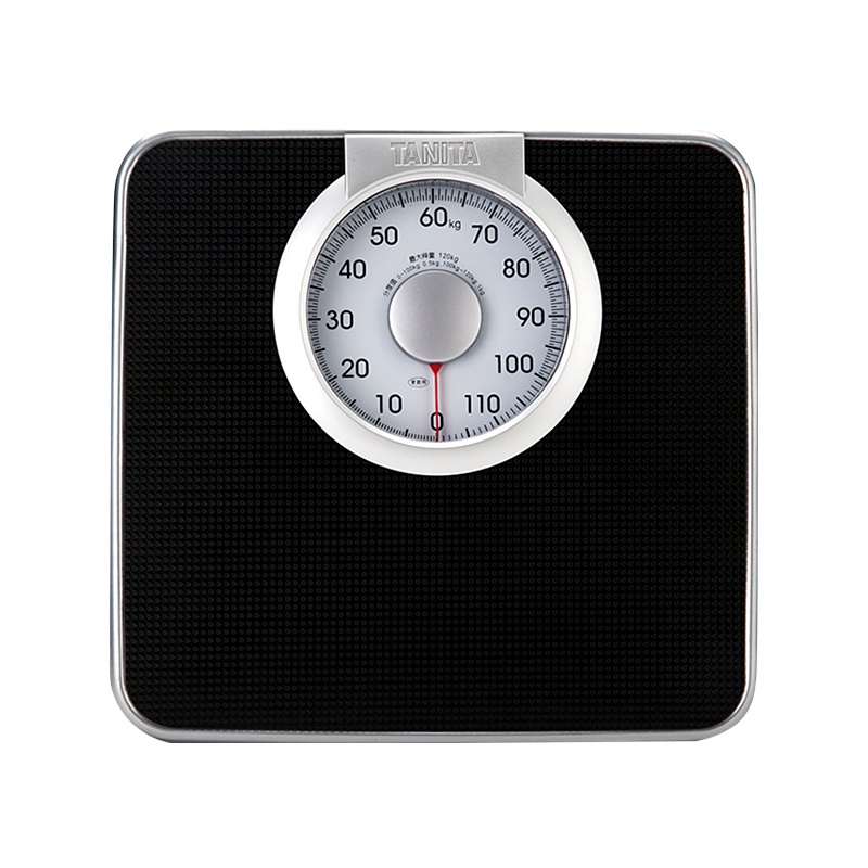 日本百利达(TANITA)体重秤精准机械秤 家用成人健康秤HA-620(非电子称) 黑色 无需电池