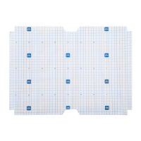 得力deli切角包书膜资料册自粘书皮纸磨砂防水包书套A4小学生包书膜透明自粘大兵图案包装方便学生书本保护套大号10张