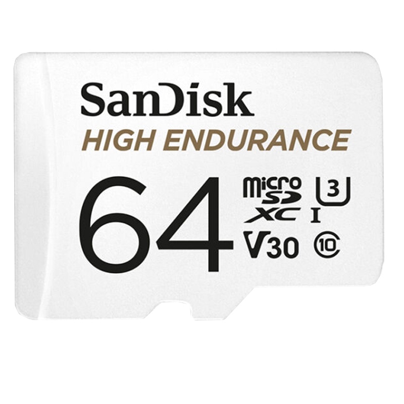 [免邮]闪迪(SanDisk)TF卡64GB CLASS10 行车记录仪安防监控专用存储卡 高度耐用 内存卡