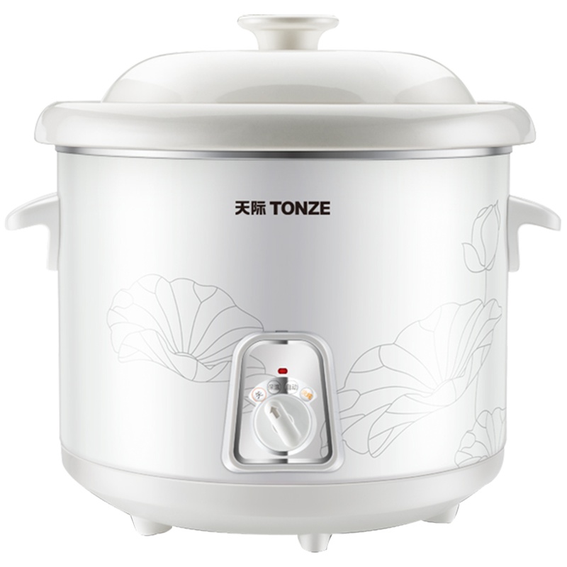 Tonze/天际 DDG-10N天际电炖锅迷你婴儿bb煲白瓷内胆宝宝煮粥锅1L