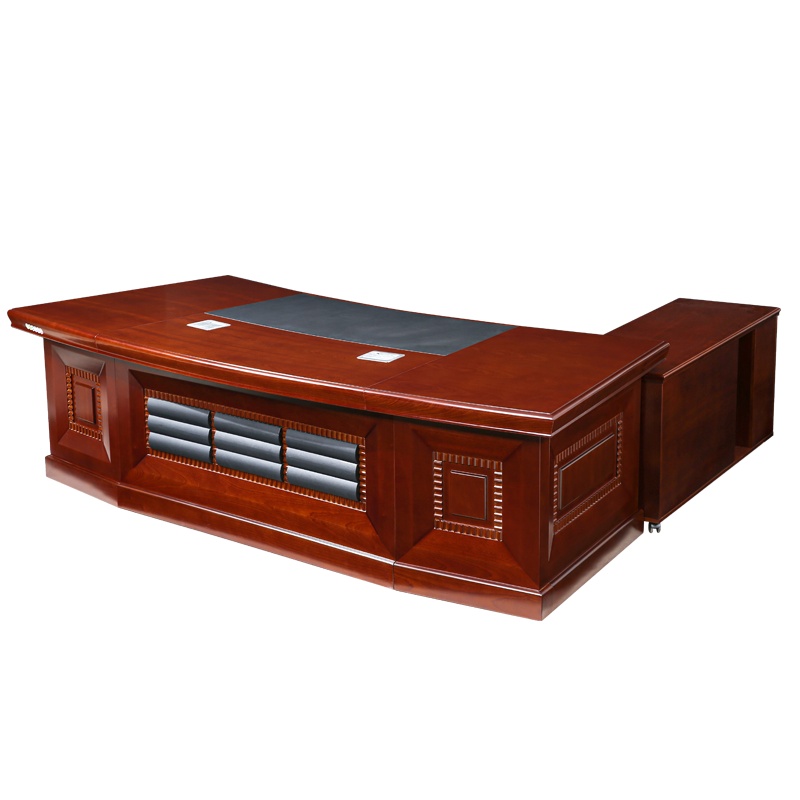 [红心家居]办公家具老板桌班台经理桌主管桌办公桌3.6米