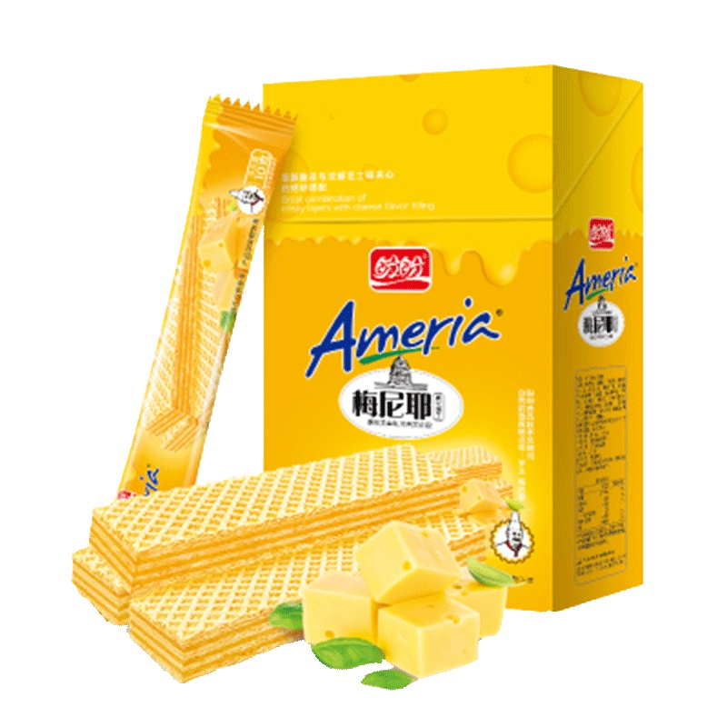 盼盼梅尼耶威化饼干芝士味200g(内含约20枚)