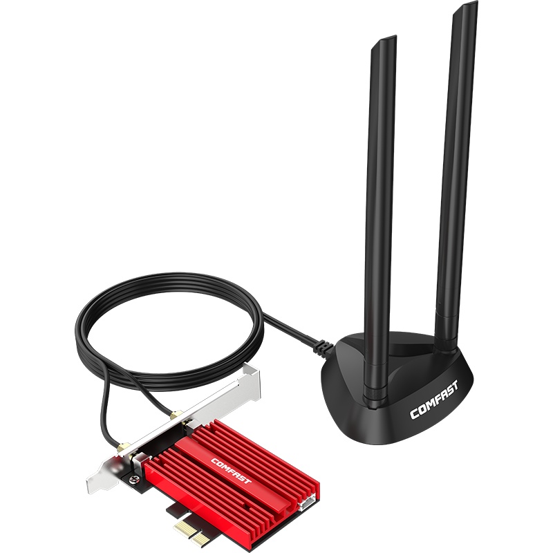 COMFAST CF-AX200 PLUS 英特尔 WIFI6台式机5G双频电竞网卡+蓝牙5.0