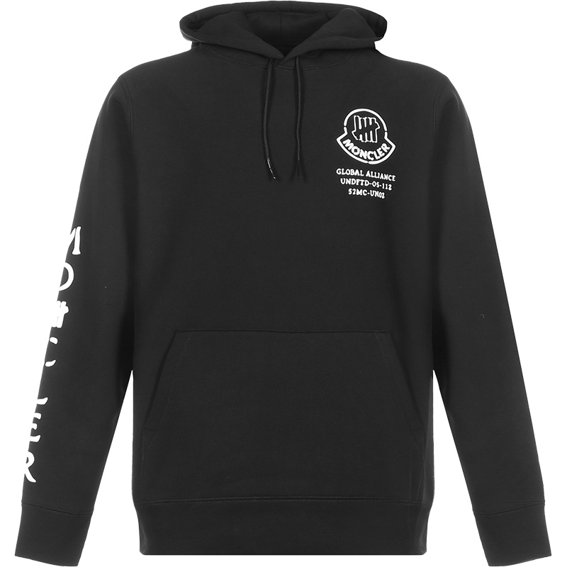 MONCLER 盟可睐 男士 棉质加绒款连帽卫衣运动衫 8G71910 V8187